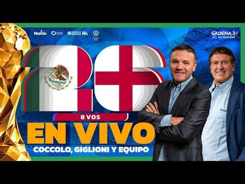 🔴 EN VIVO MÉXICO vs INGLATERRA | OCTAVOS DE FINAL | MUNDIAL 2026 | Cadena 3