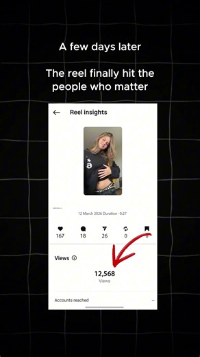 The one thing that broke my reel through the algorithm #reels #instagram