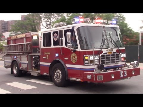 Paterson Fire Department Ladder 1 And Engine 3 Responding 5-15-25
