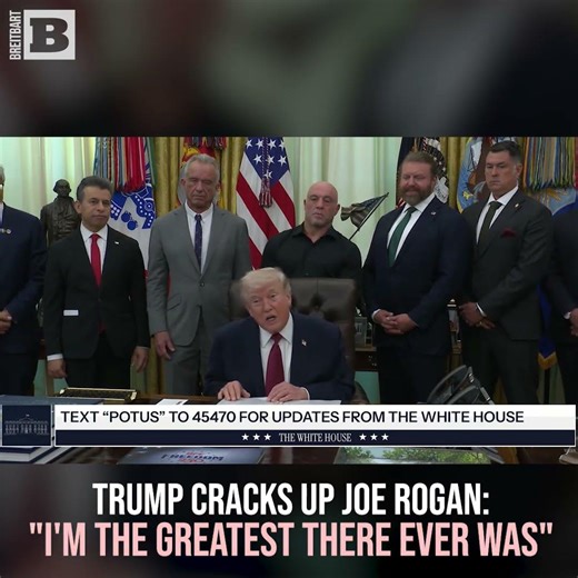 Trump Cracks Up Joe Rogan: "I'm the Greatest There Ever Was"