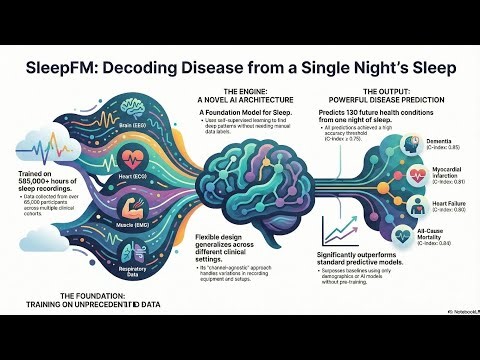 Stanford’s New AI: Your Sleep is a Crystal Ball for Your Health