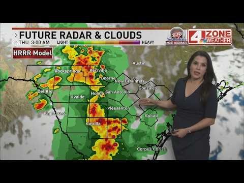 Risk for severe thunderstorms late tonight into Thursday