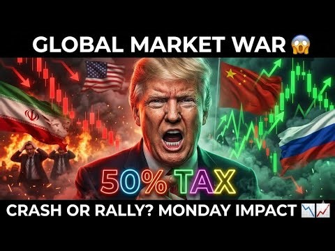 Trump लगाएंगे 50% TAX बाजार आएगा भूचाल | 13 Monday April 2026 | Stock Market Prediction For Tomorrow