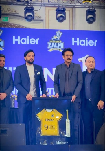 Haier Pakistan's 9th Year as Title Partner of Peshawar Zalmi