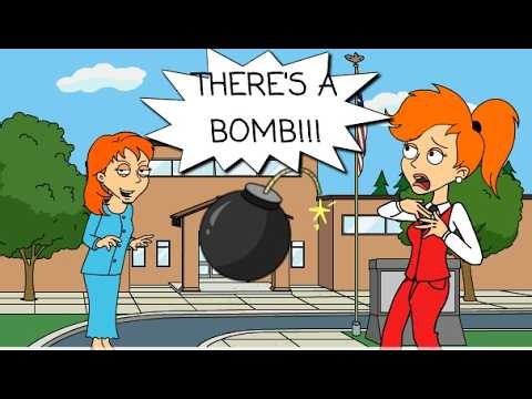 Rosie makes a fake bomb threat/Grounded