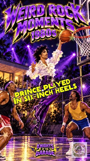 Weird Rock Moments: Prince Played in 6” Heels. #prince #rockhistory #rockicon #rocklegend #music