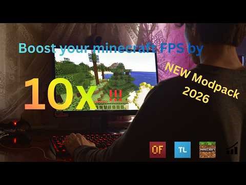 🚀 HOW TO fix lag in MINECRAFT 2026 🔥 NEW MODPACK