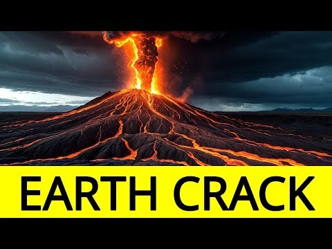 Iceland's Volcanic Eruption Shows a MASSIVE Earth Crack!