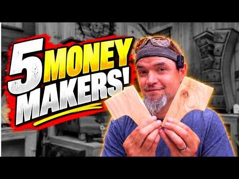 5 More Woodworking Projects! - Make Money Woodworking/Smalls That Sell