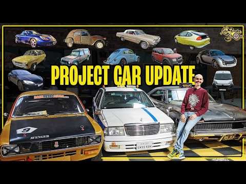 Round up of my 15 Project Cars, my New Garage + Why it's Time to Sell