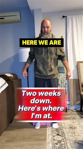 Two weeks down. Here's where I'm at with @Movesmethod