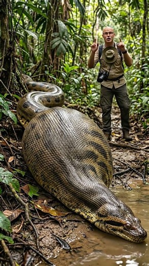 Swallowing giants: the terrifying diet of the green anaconda