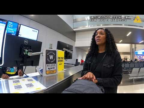 Bodycam: Spirit Airlines Passenger Arrested After Missing Flight — Legal Analysis