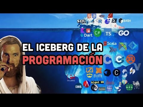 El Iceberg de los Lenguajes de Programación (Roadmap NIVEL DIOS)