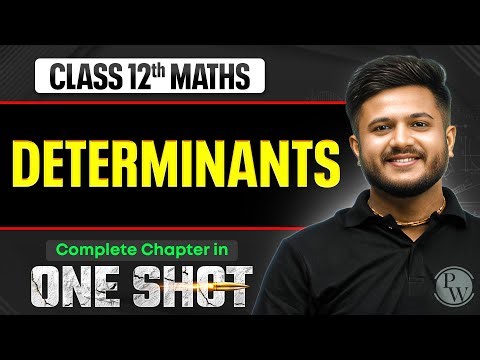 Determinants Class 12 One Shot 🔥 | NCERT Full Revision | Maths Chapter 3 | VIJETA 2026