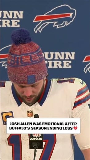 Josh Allen reacts to Bills' loss to Broncos