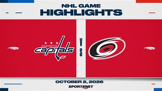 NHL Highlights | Capitals vs. Hurricanes - October 2, 2026