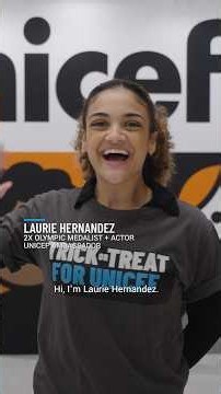 Trick-or-Treat for UNICEF With Laurie Hernandez