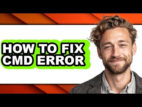 How to Fix Cmd Error (easy Method)