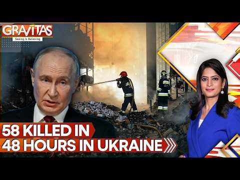 58 Killed in 48 Hours: Russia Unleashes 270+ Drones & Missiles in Massive Revenge Blitz | GRAVITAS