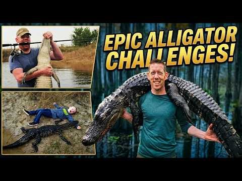 Outdoor Boys “Extreme Alligator Hunt & Catch Moments 🐊