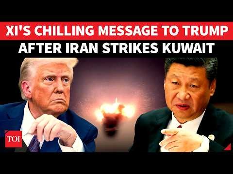 ‘Stop Playing With FIRE’: China’s DRAMATIC Warning To Trump As Iran Missiles HAMMER Kuwait