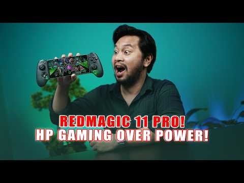 HP Gaming Pertama dengan Liquid Cooling di Dunia! Unboxing REDMAGIC 11 Pro Indonesia!