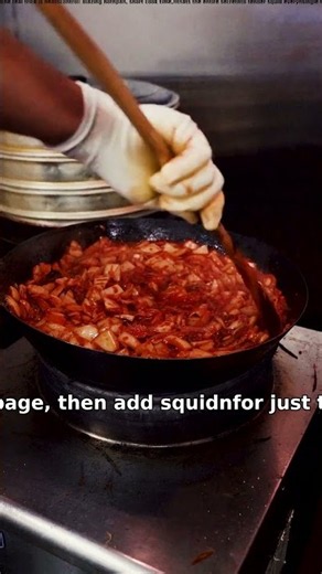 Spicy Korean Squid Stir-Fry in 10 Minutes!