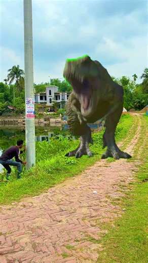 Village People vs T-Rex 😱 Who Survived? #shorts