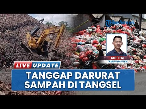 Status Tanggap Darurat Pengelolaan Sampah Ditetapkan, Buntut Penumpukan Limbah di TPA Cipeucang