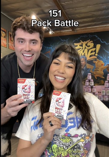 151 Pack Battle vs @Kourtney Kardashian Barker at @ItsTime! | @lemme @Digital Grading Co. #pokemoncards