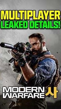 NEW Modern Warfare 4 Multiplayer Gameplay Leaks...