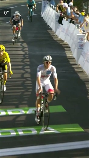 Tadej Pogacar pipped Primoz Roglic to win at the summit of the Grand Colombier in 2020 ⛰️