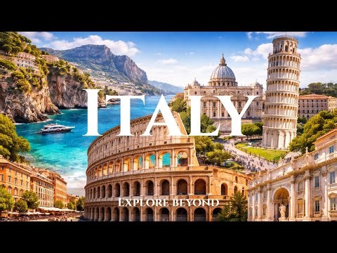 Italy 4K – Iconic Landmarks & Historic Wonders | Rome, Vatican, Capri & More
