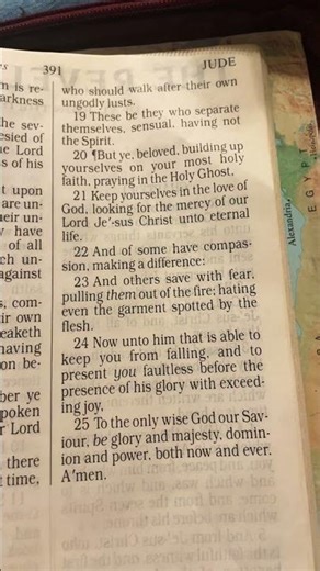 The General Epistle Of Jude Verse 21-23
