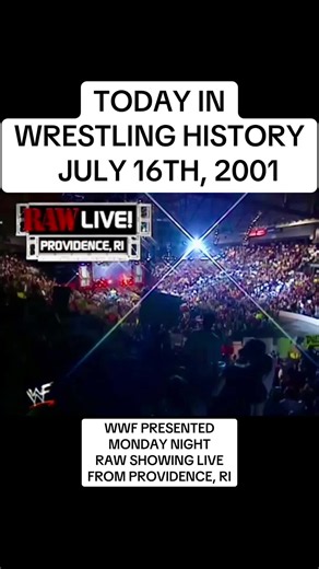 #TodayInHistory #2001 #WWF #MondayNightRaw #BachPac | Monday Night RAW