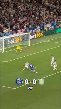 1st match, 1st trophy: PSG vs Aston Villa highlights. 📺