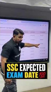 SSC EXAM 2026 CALANDER OUT | SSC EXAM DATE OUT #shorts #sscexams #examdate #ssccgl #sscwallah