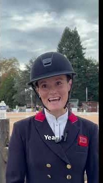 Bubby Upton reflects on third place overnight after dressage day one at Pau Horse Trials
