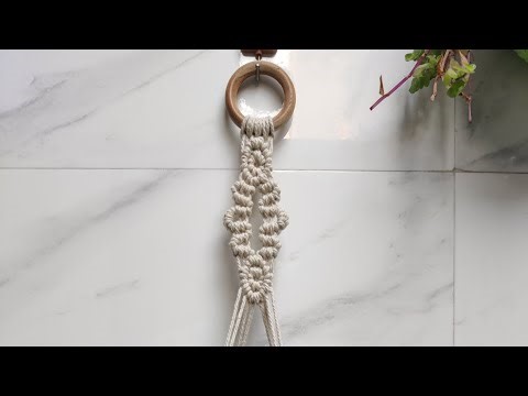 Beautiful Macrame Planter Tutorial | Macrame Planter | Macrame Plant Hanger Tutorial | Plant Hanger 
