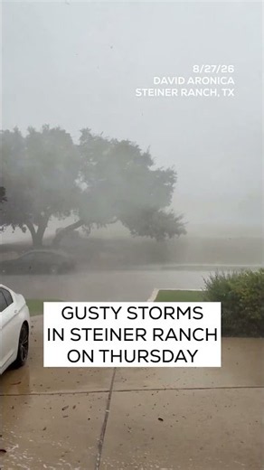 Windy storms seen in Steiner Ranch