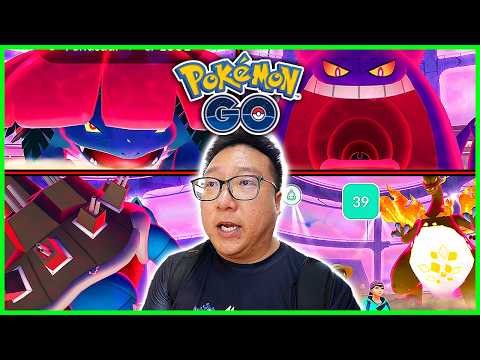 Over 40 Kanto Gigantamax Starters And Gengar Battles - Pokemon GO, Go Bigger Replay