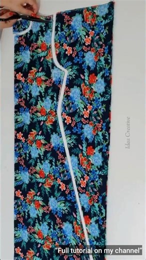 😍 No Pattern, No Problem! Perfect Dress from One Cut