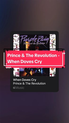 Prince & The Revolution - When Doves Cry (Full Lyrics) | #princeandtherevolution #whendovescry #applemusic #fyp #lyric #lyrics #musicvibe #musicvibes