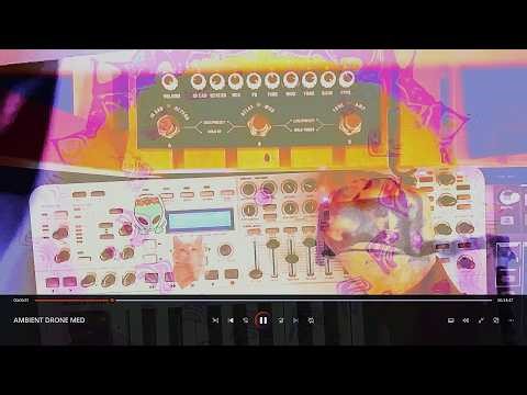 Live Ambient Drumless Rhythmic Drone Music for Meditation and Tripping Out with Alien Sonics