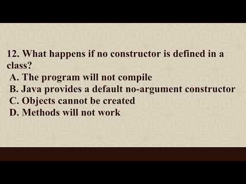 Declaring Classes in Java: The Building Blocks of Programs| Q1 Java L10 P2 | SMILE ROAD