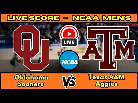 🔴 Oklahoma Sooners vs Texas A&M Aggies | NCAA Men’s Basketball | Live Score Update Jan 10