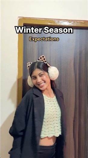 Winter Expectations vs Reality 🤣🤌🏻 #shorts