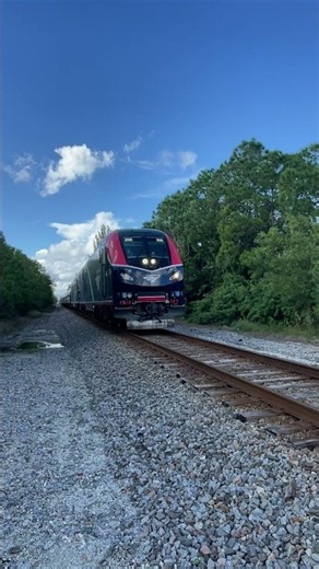 Totally Awesome Amtrak Floridian Gives Horn Salute!