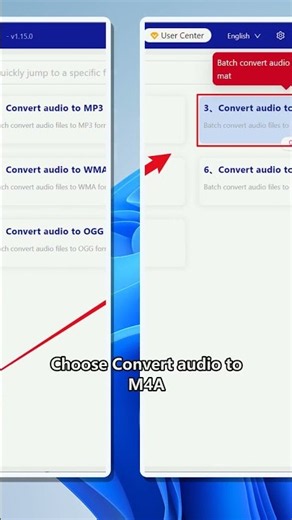Batch convert MP3 and WAV files to M4A on Windows